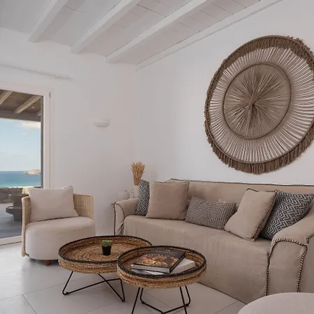 ヴィラ Retreat Hill Luxury Mykonos *